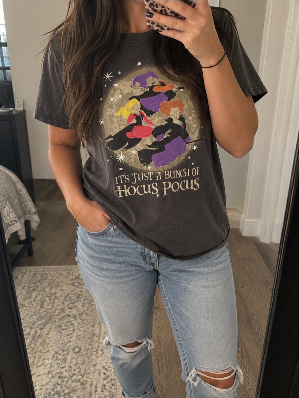 DISNEY Hocus Pocus Graphic T Shirt Medium